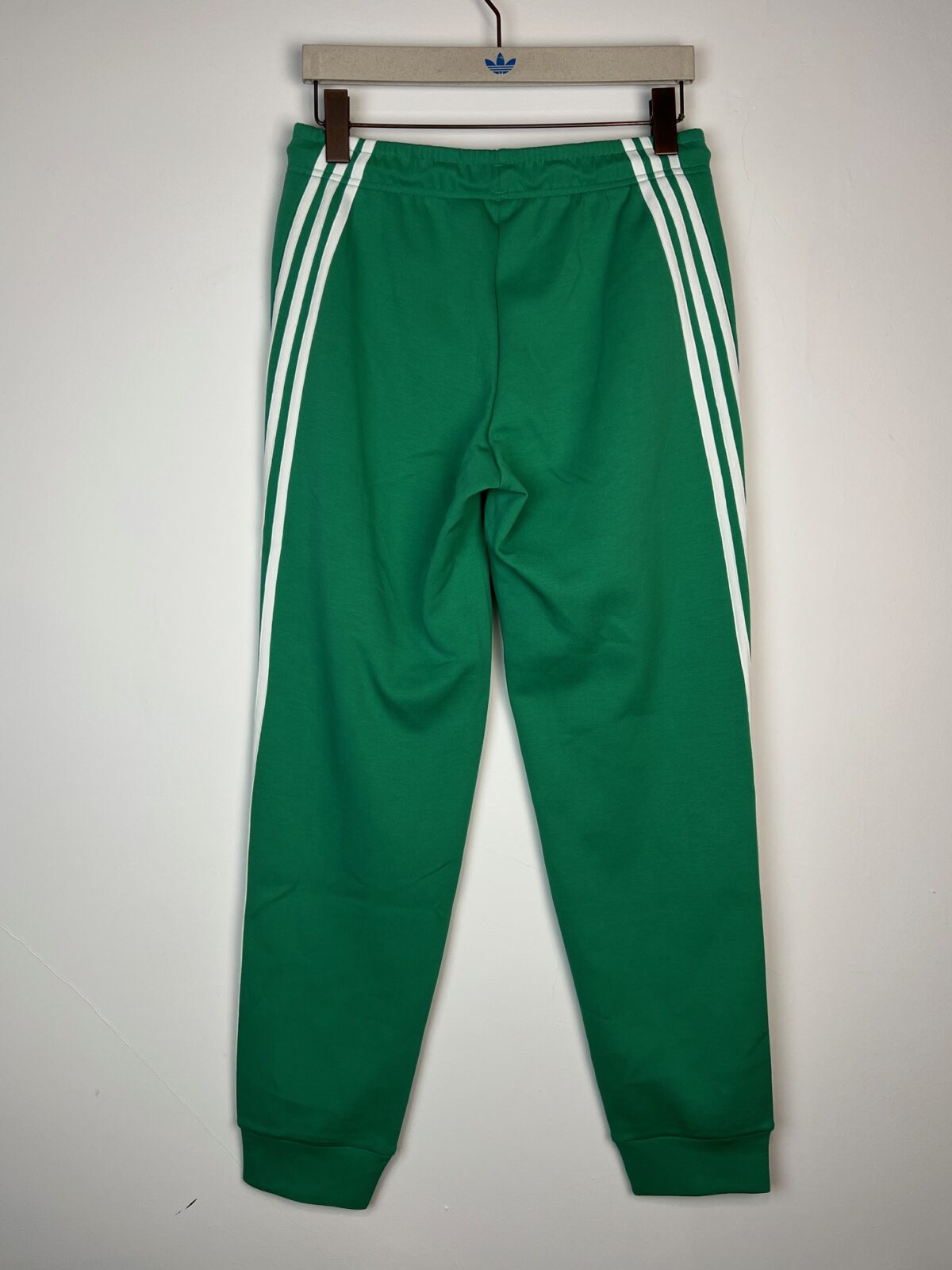 Spodnie dresowe Adidas zielone S - obrazek 2