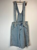 Spodenki jeansowe na szelkach Adidas x Jeremy Scott S-M