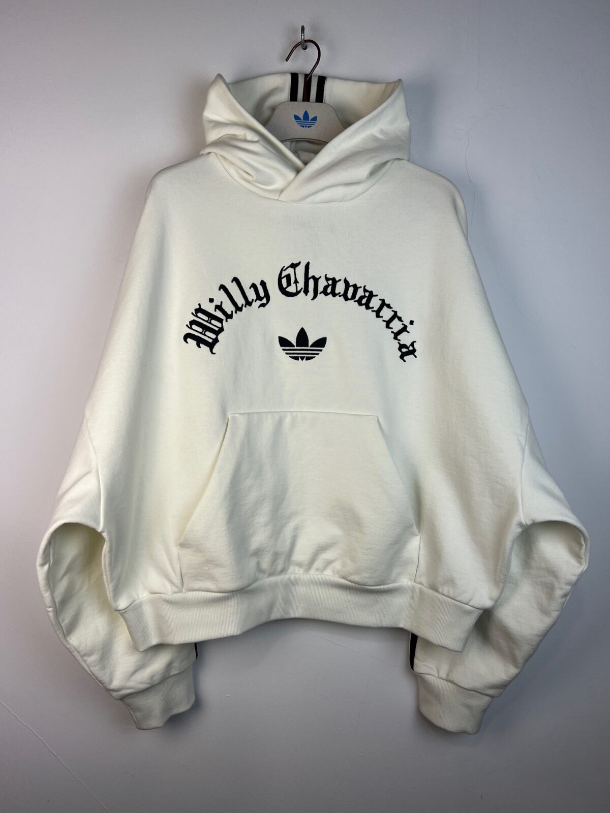 Bluza Adidas x Willy Chavarria boxy oversize bawełniana JW1445 - obrazek 3