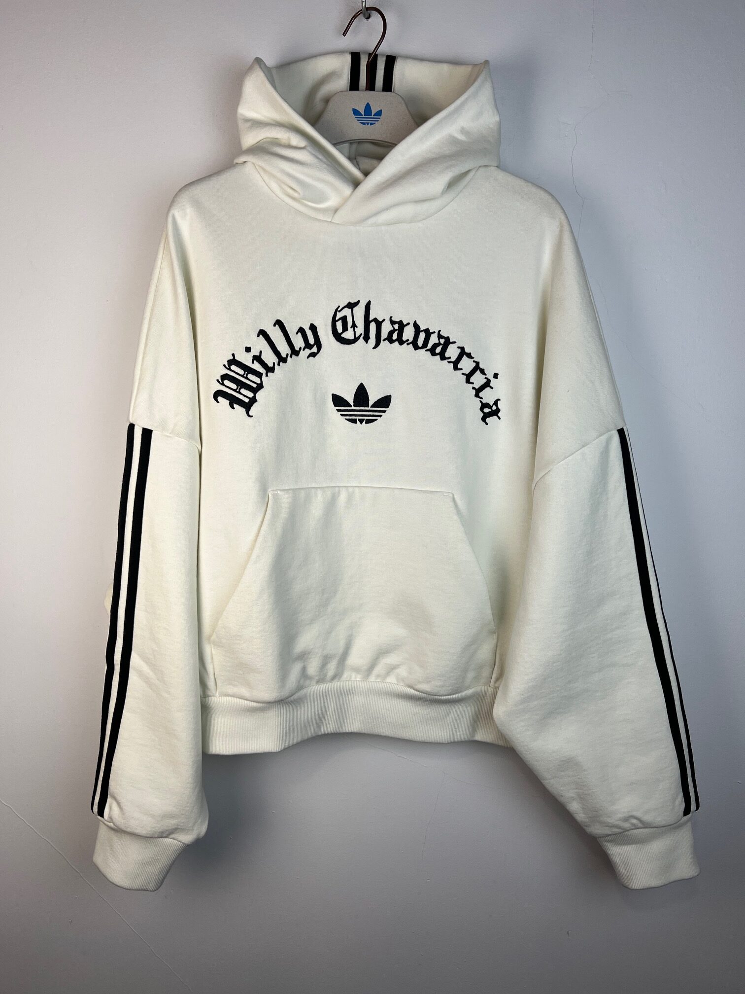 Bluza Adidas x Willy Chavarria boxy oversize bawełniana JW1445