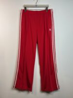 Spodnie damskie Adidas Originals Firebird z kantem czerwone XL