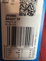 Spodnie męskie Adidas Premium Baggy ceglaste - obrazek 3