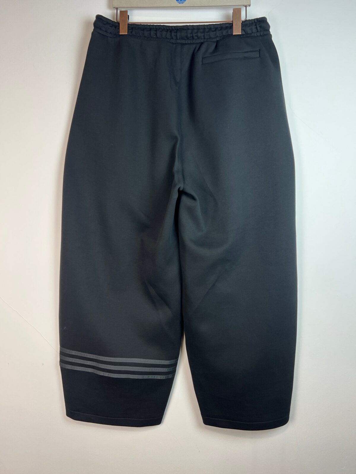 Spodnie męskie Adidas Balloon czarne XL - obrazek 3