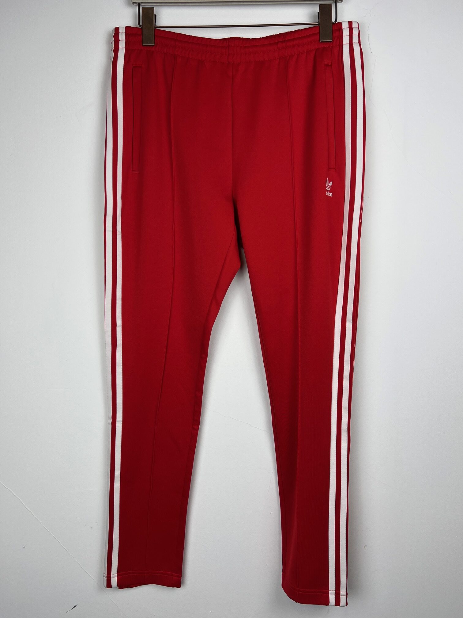 Spodnie damskie Adidas SST Classic czerwone L