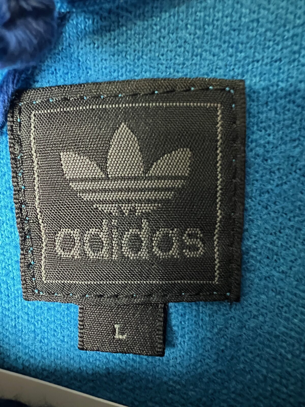 Bluza męska Adidas Firebird niebieska L - obrazek 3