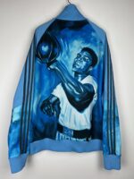 Bluza męska Adidas x Muhammad Ali niebieska XL - obrazek 2