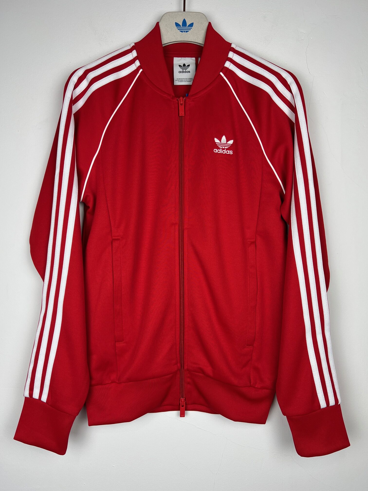 IMG_8304 Bluza męska Adidas SST czerwona XS - obrazek 1