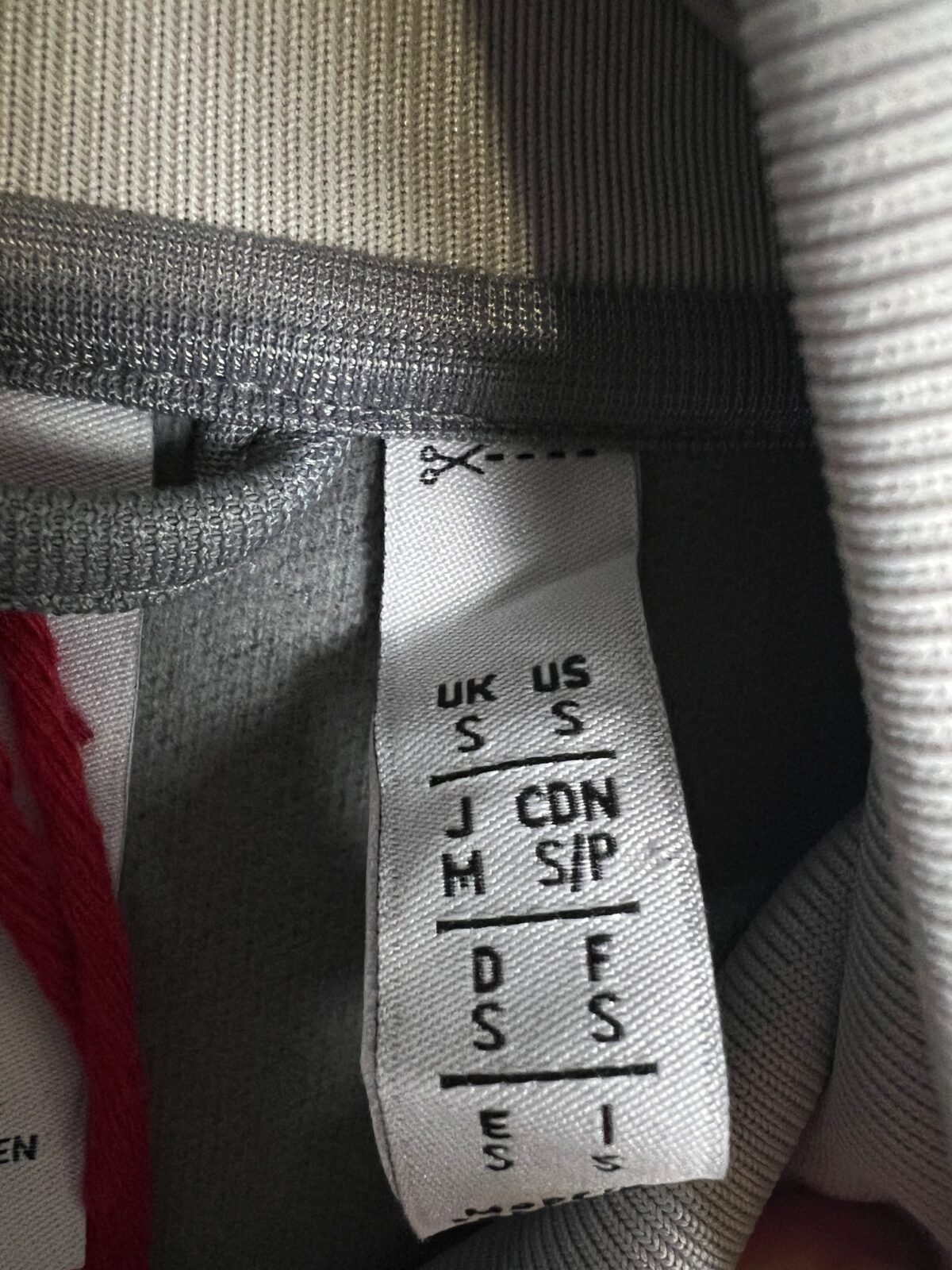 Bluza męska Adidas Firebird szara S - obrazek 3