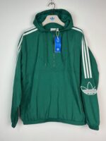 Wiatrówka Adidas Anorak ciemnozielona M