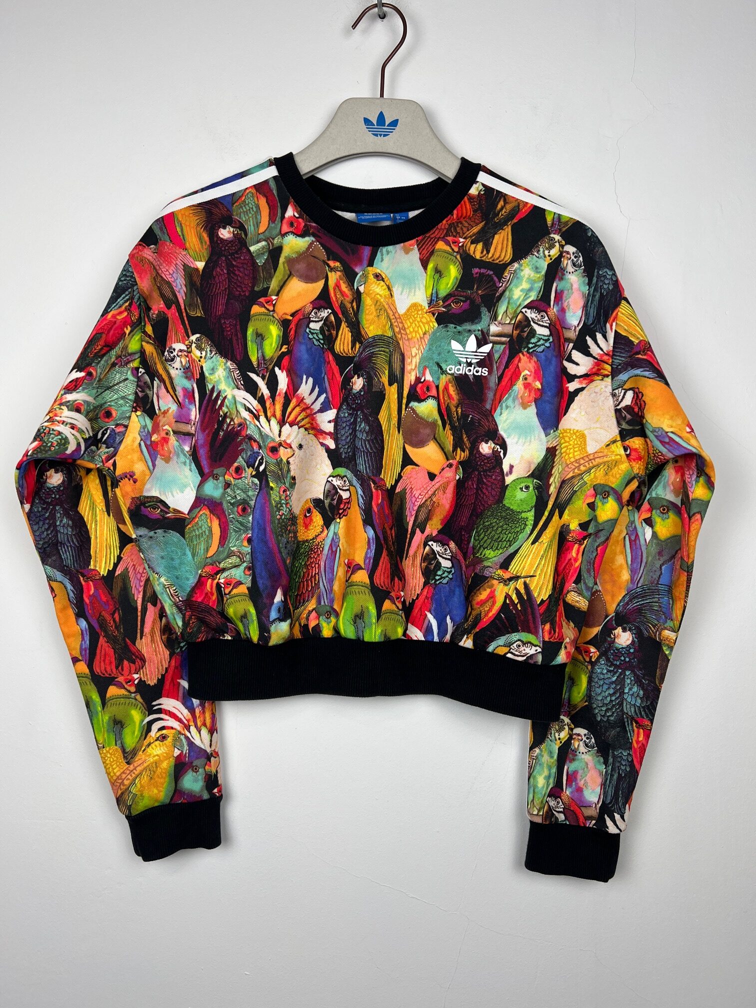IMG_8674 (1) Bluza top Adidas x Farm papugi XS-S - obrazek 1