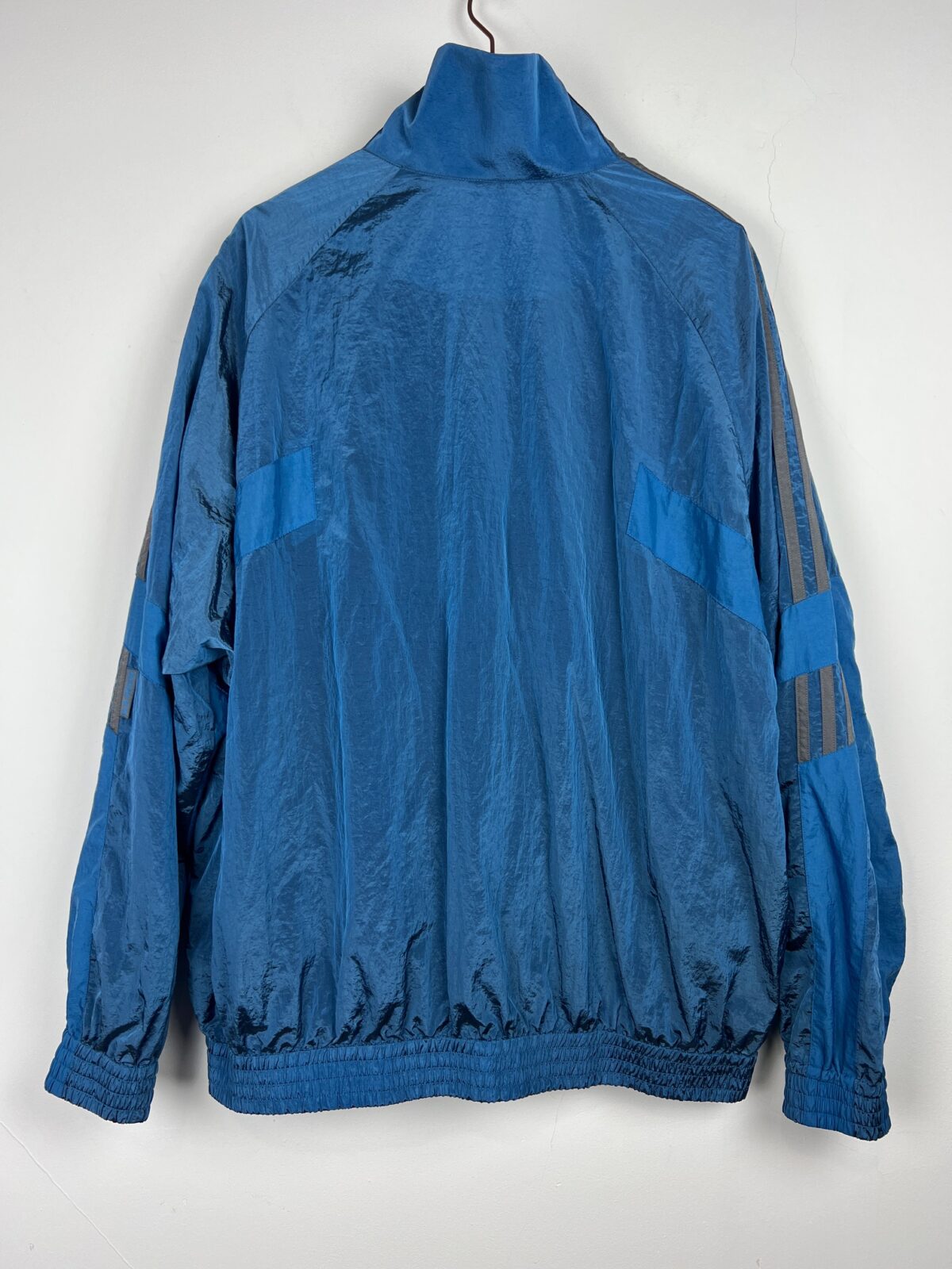 Kurtka ortalionowa Adidas Blue Version niebieska L - obrazek 2