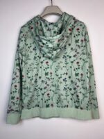 Bluza damska Adidas z kapturem kwiaty S - obrazek 2